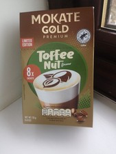 Mokate Gold , Toffee Nut Latte, Instant Coffee Sachets, 8  in Pack, 112g
