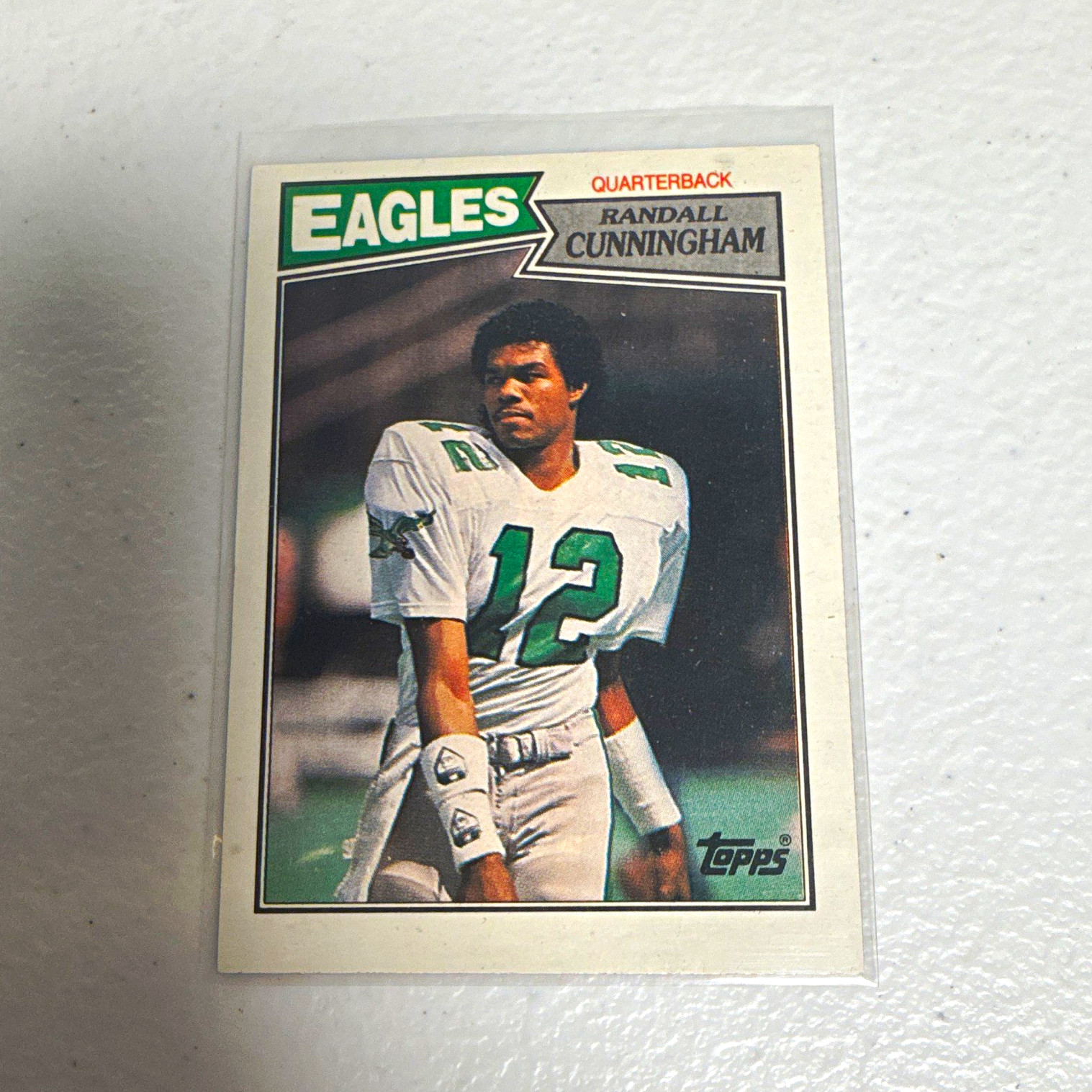 Topps 1987 Topps Randall Cunningham Philadelphia Eagles #296 Rookie Card Base