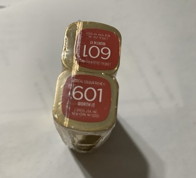 2 X Loreal Colour Riche Satin Lipstick #601 Worth It L'Oreal Paris