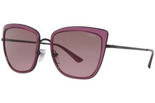 Vogue VO4223-S 352/14 Sunglasses Women's Black/Transparent Cherry Cat Eye 57mm