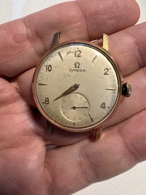 Omega Cal 267 Uhr Vintage funktioniert für Teile Reparatur