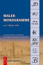 Malermonogramme von 1700 bis 1870 Petra Hoftichová