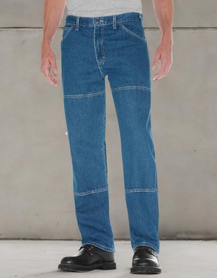 Dickies Men's Relaxed Fit Workhorse Jean 34W x 30L, Stone