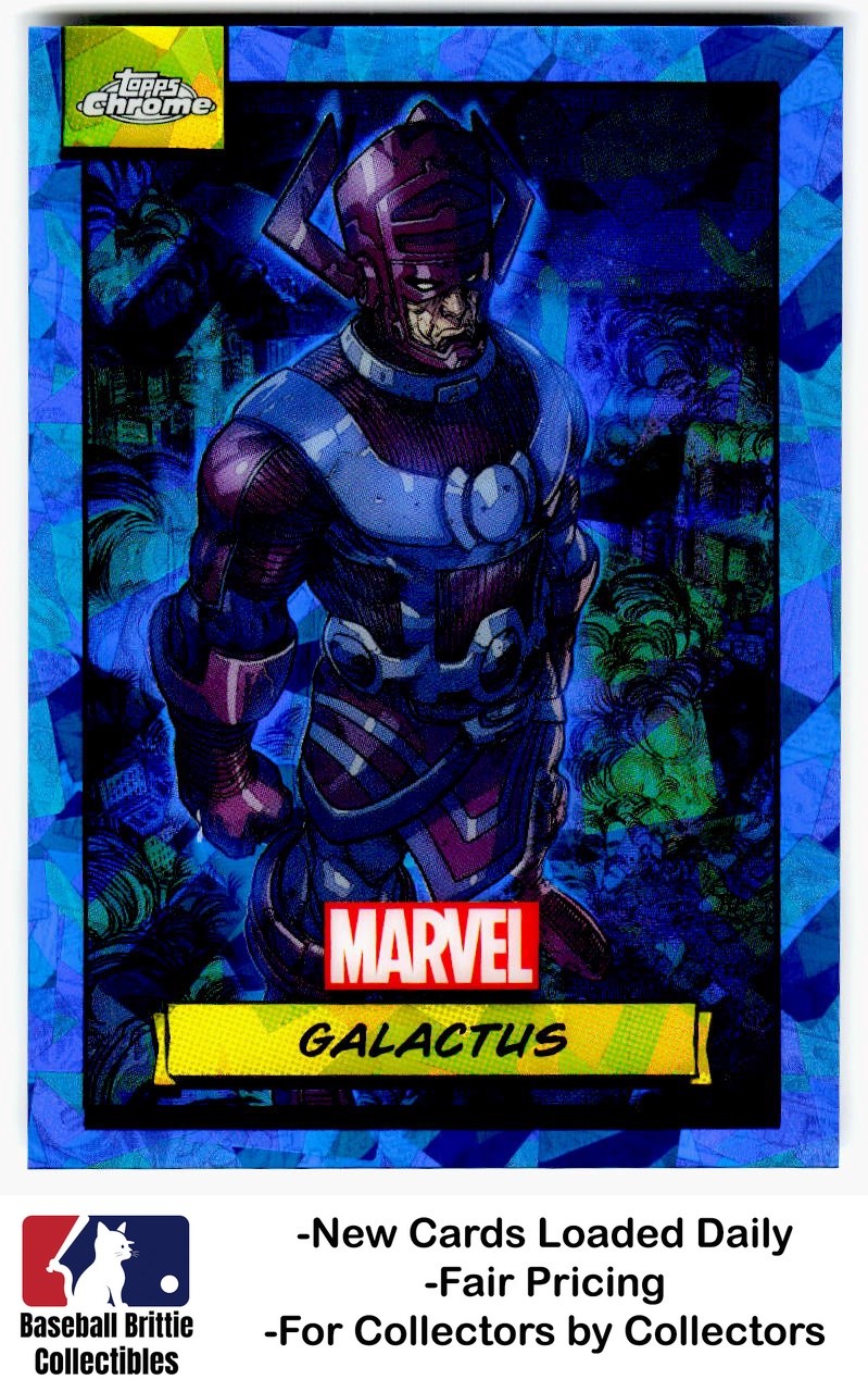 2024 Topps Chrome Sapphire Edition Marvel #63 Galactus Fantastic Four