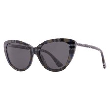 Burberry Dark Grey Cat Eye Ladies Sunglasses BE4457 416687 55 BE4457 416687 55