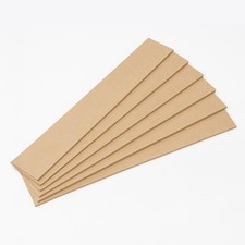 MDF Wall Panelling Kit 1100mm Long Shaker Style DIY Panels Strips Pack of 8