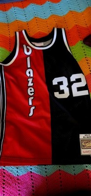 Portland Trail Blazers Jersey Mens Large Mitchell & Ness Split 76-77 Bill Walton
