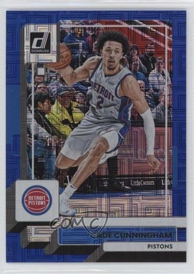 2022-23 Panini Donruss Choice Blue /49 Cade Cunningham #41 13rw