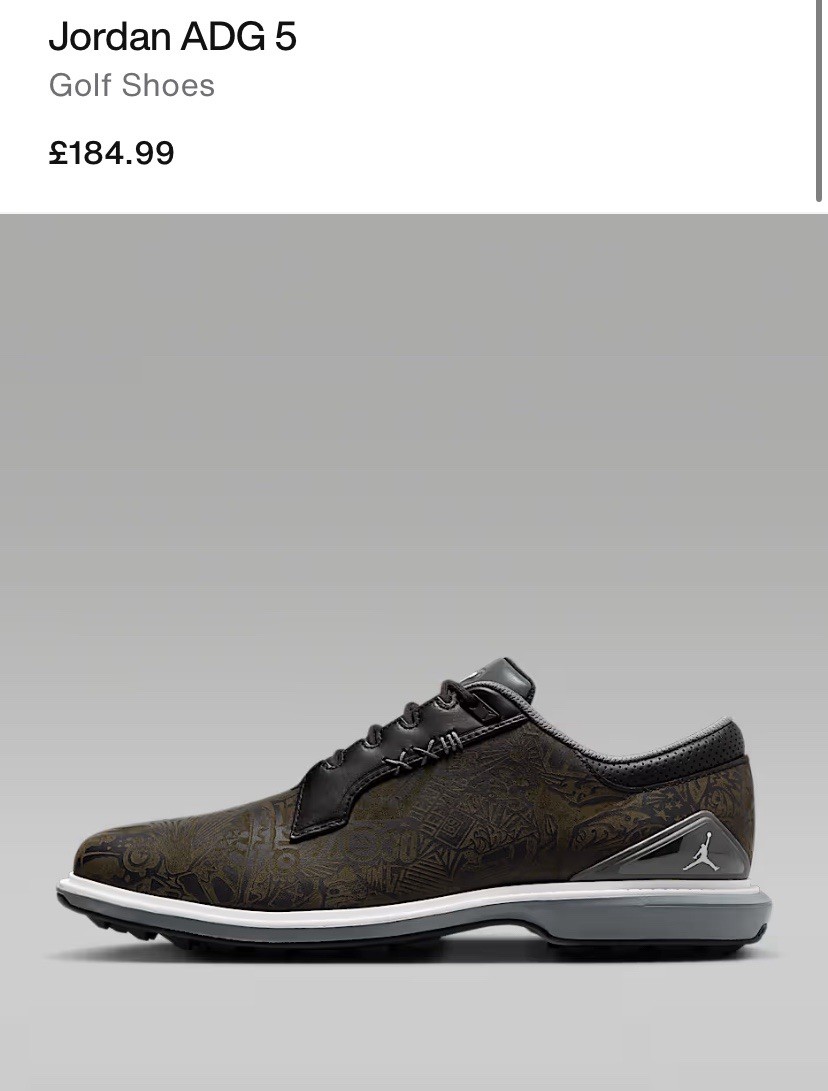 Nike Jordan ADG 5 Golf Trainers Sizes UK 6, 7.5 ,8.5, 9, 10, 11