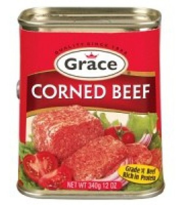 3 TINS | GRACE CORNED BEEF | 12oz | Jamaican Pantry Classic - Ready to Heat