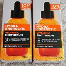L'Oréal Paris Hydra Energetic 10% Vitamin C Brightening Face Serum Men 2x30ml
