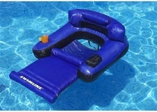 Covered Pool Float Mattress Ultimate Lounger Raft For Adults & Kids 9047