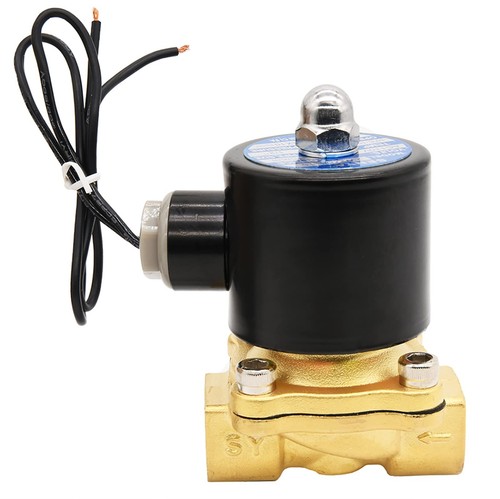 1/2" Brass Electric Solenoid Valve,110v Ac Brass Electric Solenoid Valve for ... - Picture 2 of 5
