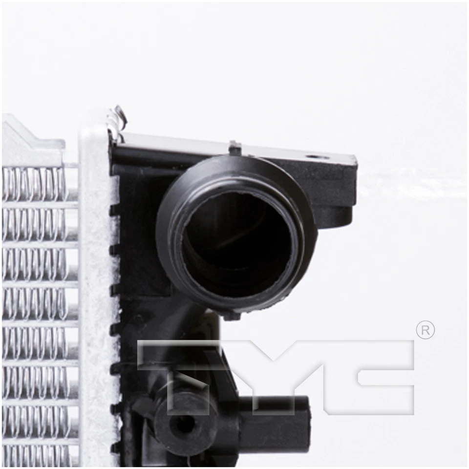 Radiador para 98-07 Volkswagen Beetle 1.8T/1.9/2.0L fila única 1C0121253A Foto 3 de 4