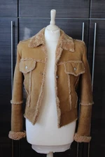 Weekend Sale! Italian Gallotti Shearling Ladies Jacket Sz. M