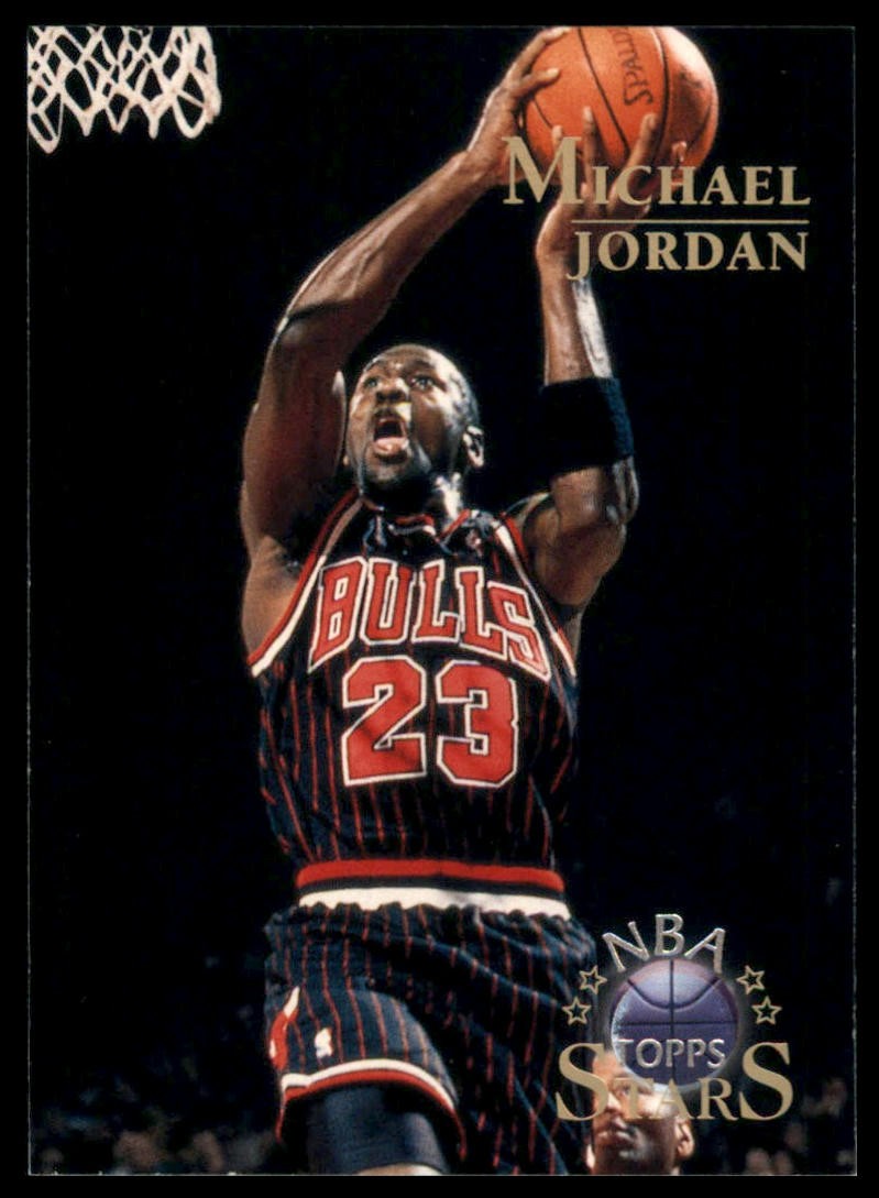1996-97 Topps Stars #24 Michael Jordan