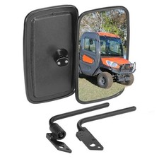UTV Side View Mirrors, 2pcs Rear Mirrors Kit Compatible with Kubota RTV