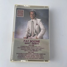 Pat Boone What I Believe Cassette tape New and Factory Sealed