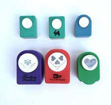 Craft Paper Punch Lot 6 Shapes