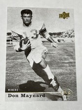 2013 Upper Deck Football #6 - Don Maynard - UTEP Miners