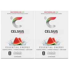 Celsius On-The-Go Zero Sugar Powder Stick Drink Mix 2 Pack