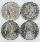 1887-O 1888-O 1897 1900-S Morgan Silver Dollars Lot of 4 $1