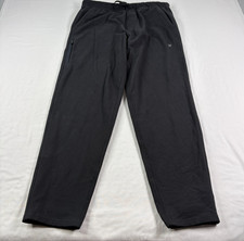 Mack Weldon Ace Sweatpants Mens Large Black Tapered Jogger Lounge Casual
