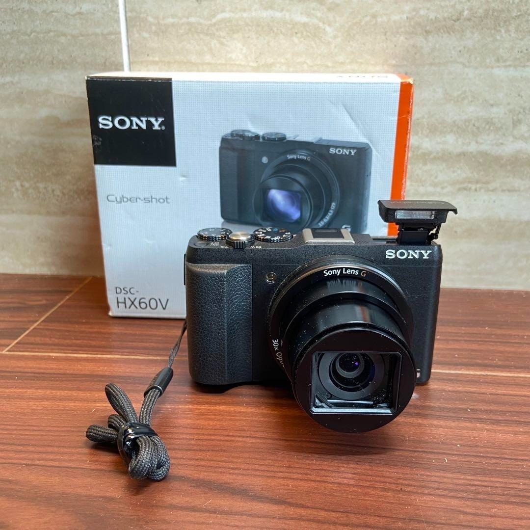 Sony Cyber-shot DSC-HX60V 20.4MP Digital Camera - Black for