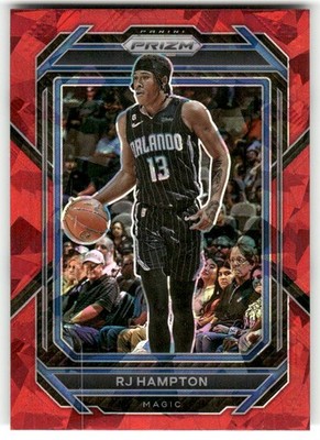 2022-23 Panini Prizm #177 RJ Hampton Prizms Red Ice