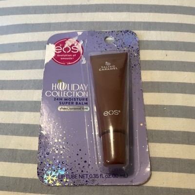 eos Holiday Collection 24H Moisture Super Balm Salted Caramel 0.35 fl oz