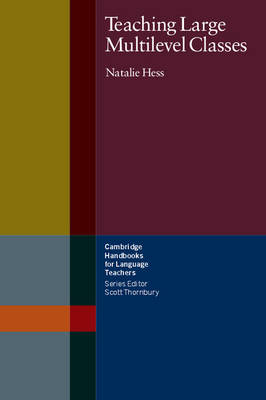 Teaching Large Multilevel Classes Hess EFL Paperback Cambridge University Press