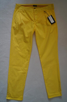 CAMPUS  Hose / Chinohose W27 gelb  NEU