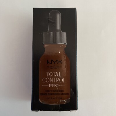NYX Total Control Pro Drop Foundation 0.43fl.oz./13ml New; Cocoa