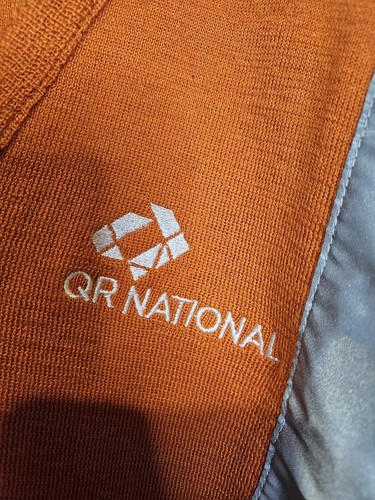 Vintage QR National Railway Crew Jumper Size 22 Uniform Hi Vis Wool Hard Yakka - Picture 4 of 13