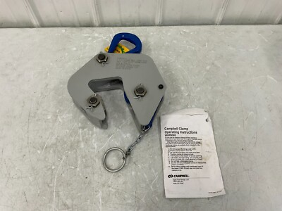#ad Campbell Chain amp; Fittings 6420703 5 ton Locking ”E” Plate Clamp 1 1 4” 2 1 2 $600.00
