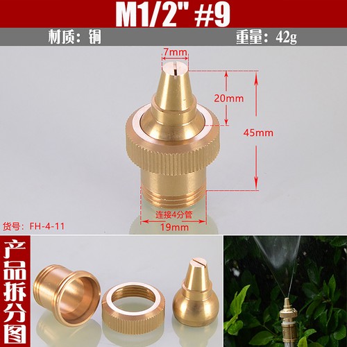 Hochdruckschlauchdüse Aus Metall - Einstellbare Sprühdüse Für Auto & Garten