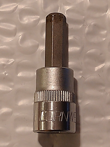 CORNWELL TOOLS CBSM82, 3/8" SOCKET DRIVEN, 8MM. ALLEN/HEX BIT. - Bild 2 von 7