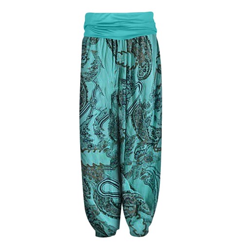 Womens Plus Size Solid Color Casual Loose Pants Stretchy Comfortable Fit Comfort - Picture 10 of 48