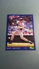 BRADY ANDERSON 1993 CLASSIC BOARD GAME BLUE BORDER CARD # T4 B6359