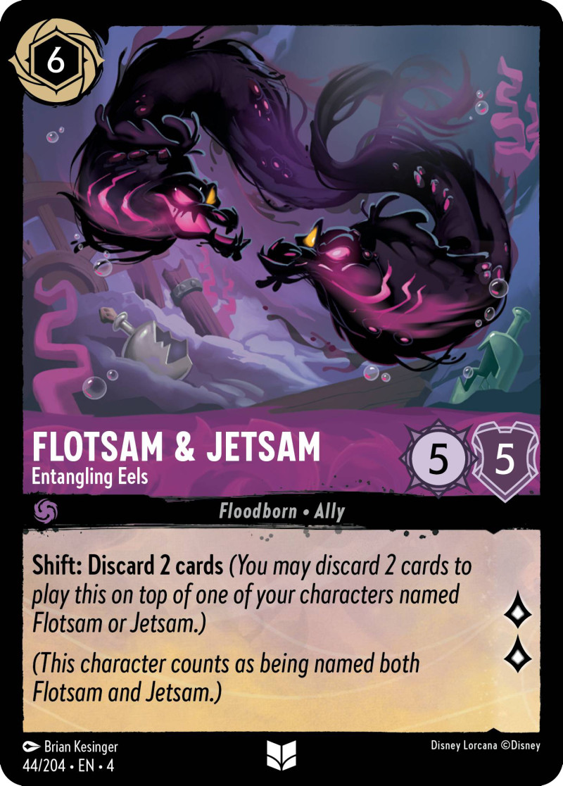 Flotsam & Jetsam - Entangling Eels 44/204 Ursula's Return for sale