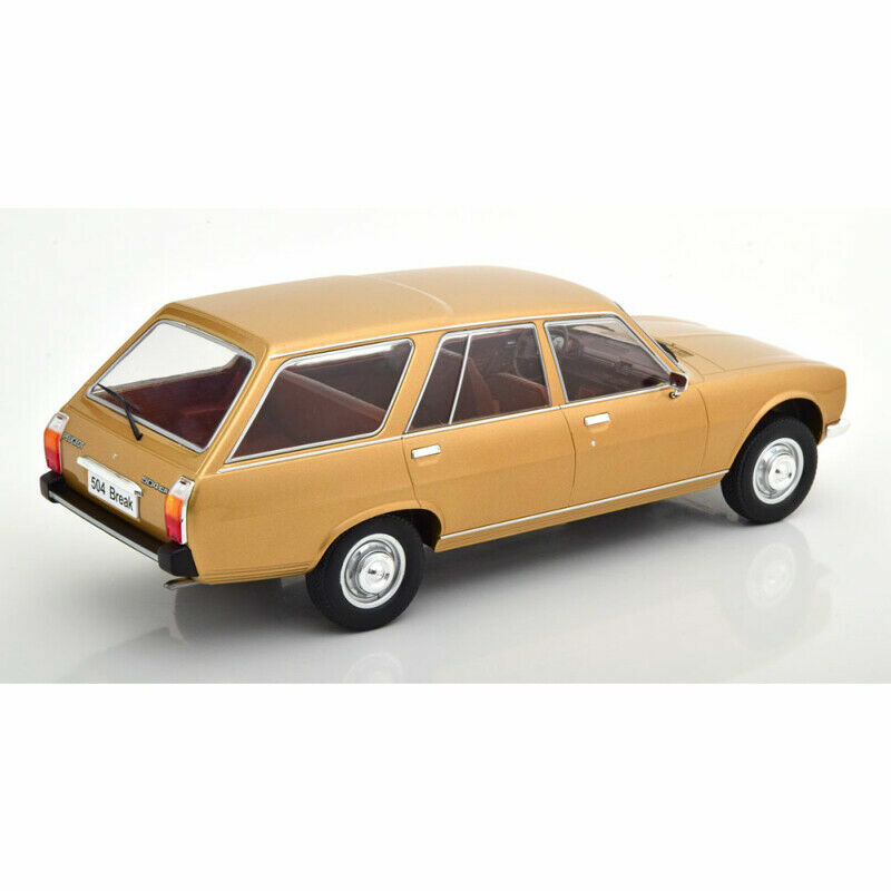 MCG 1976 Peugeot 504 Break Metallic Gold Color 1:18 Rare