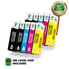 10 Pack PGI-280XXL CLI-281XXL Ink for Canon TR7520 TR8520 TS6120 TS8120 TS9120