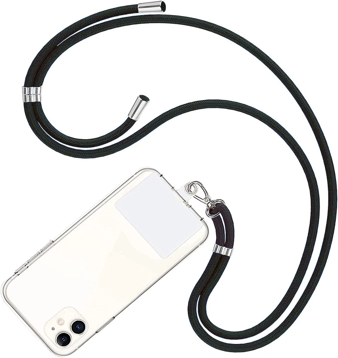 Cordino Catenella Laccio Porta Cover per Telefono Smartphone Cellulare Da  Collo