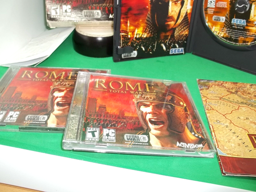 PC-Spiele Paket - Rome Total War in Papp-Box +Barbarian Invasion in OVP + Anlei - Picture 5 of 5