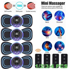 Portable Mini Neck  Back Massager 8 Modes, Electric Cervical Relief Stimulator