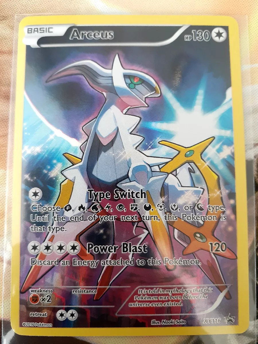 Pokemon Card New Arceus - XY116 - Holo Promo