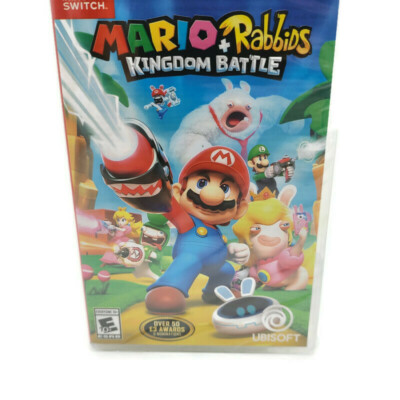 Nintendo Switch 128G B本体とカセットもろもろまとめ売り！ Mario + Rabbids Kingdom Battle Nintendo Switch New Unopened Free