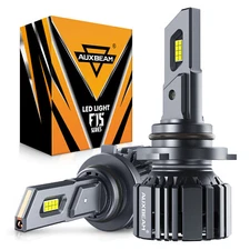 AUXBEAM 9006 HB4 Canbus LED Headlight Bulbs Conversion Kit Low Beam White Lights