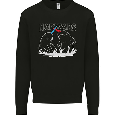 Narwars Narwal Parodie Wal Kinder Sweatshirt Pullover