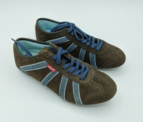 Scarpe Sportive Basse Levi's 36 Nuove In Pelle Camoscio Marrone | eBay